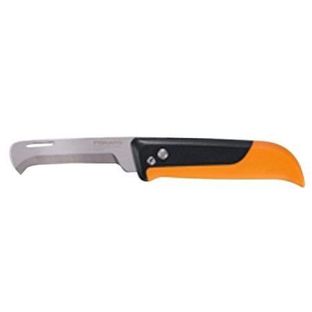 FISKARS Produce Knife, 714 in OAL, 3 in L Blade, Stainless Steel Blade, Curved Tip Blade 340140-1001